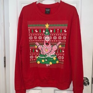 Spongebob Christmas Tree Lightup sweater